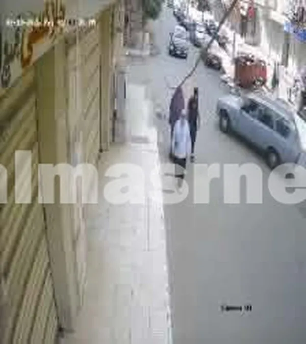 جانب من الحادث 