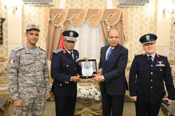 جانب من الزيارات 