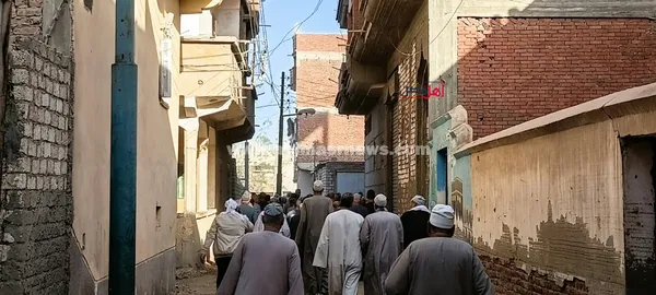 جانب من تشييع الجثمان 
