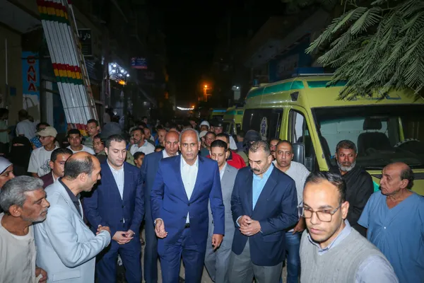 جانب من تفقد موقع الحادث 
