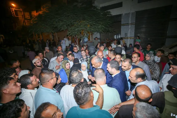 جانب من تفقد موقع الحادث 