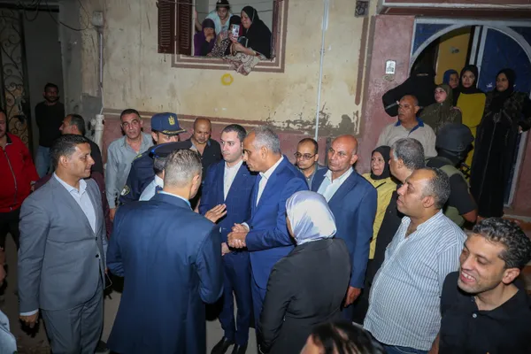 جانب من تفقد موقع الحادث 
