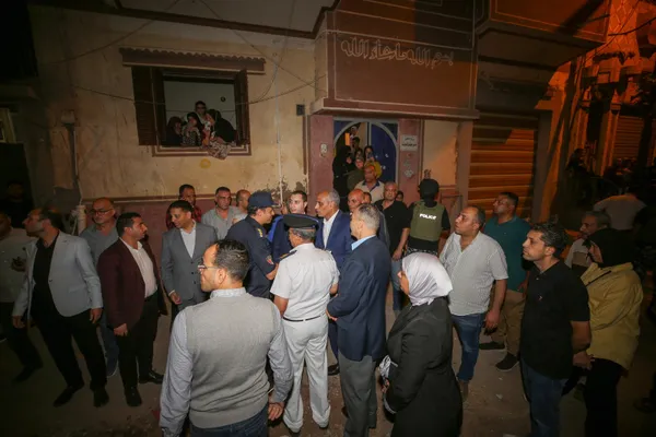 جانب من تفقد موقع الحادث 
