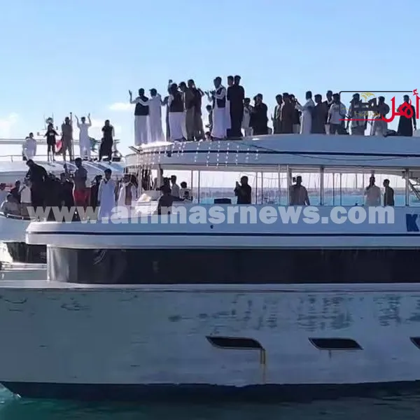 زفاف باليخوت بمطروح 