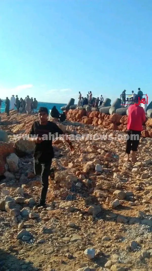 غرق أسرة من أربعة افراد بمطروح 