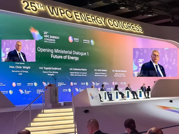 وزير البترول في افتتاح مؤتمر البترول العالمي بالرياض