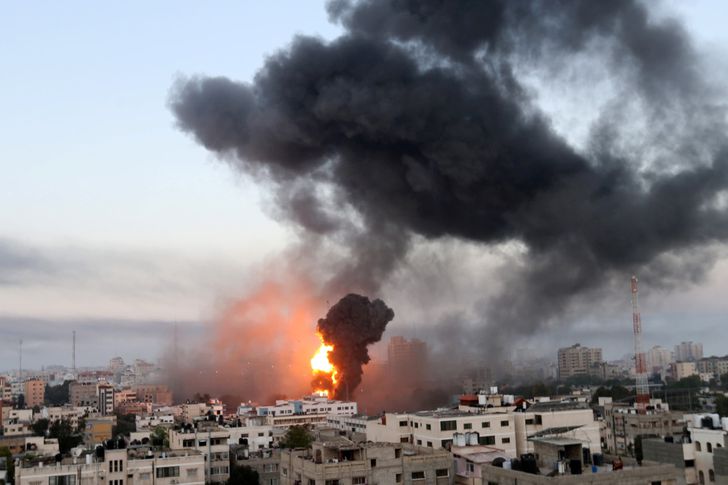   غارات إسرائيلية على غزة