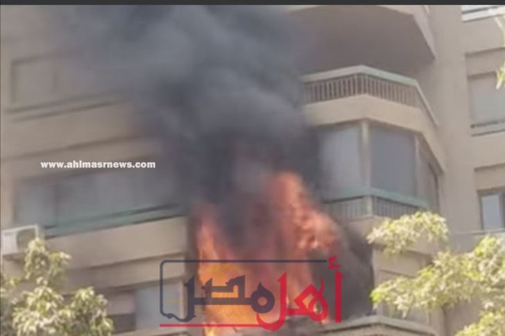 تقيم به ميرفت أمين النيابة تنتدب الأدلة الجنائية في حريق عقار المهندسين أهل مصر