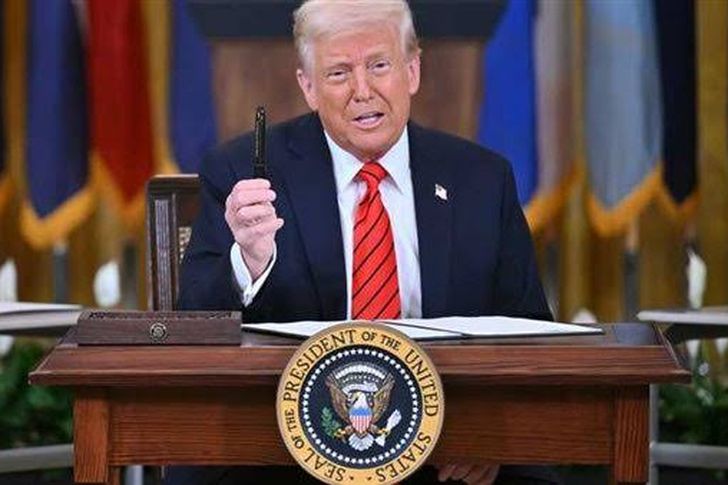 الرئيس الأمريكي دونالد ترامب