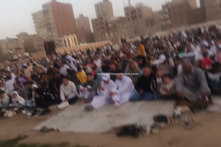 جانب من صلاة العيد  