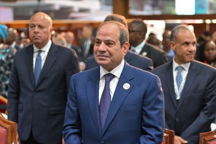 السيسي خلال قمة إفريقيا فرنسا