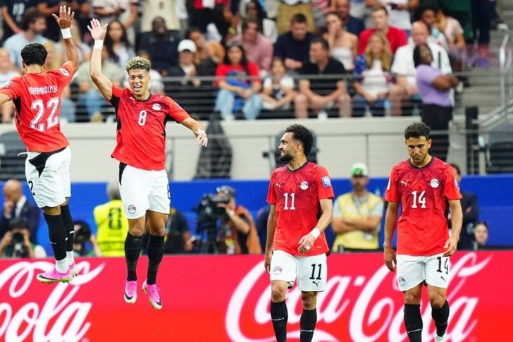 هدف منتخب مصر 