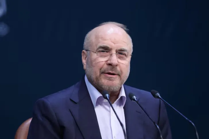 رئيس البرلمان الإيراني محمد باقر قاليباف