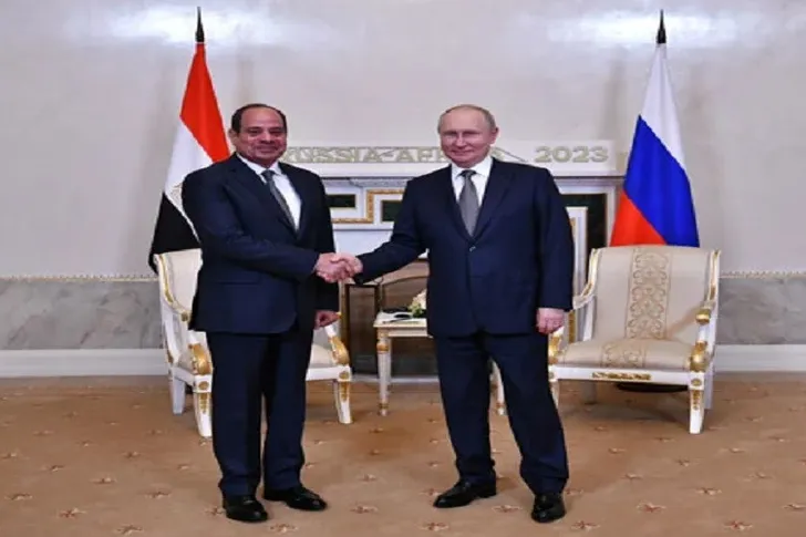 الرئيس السيسي وبوتين