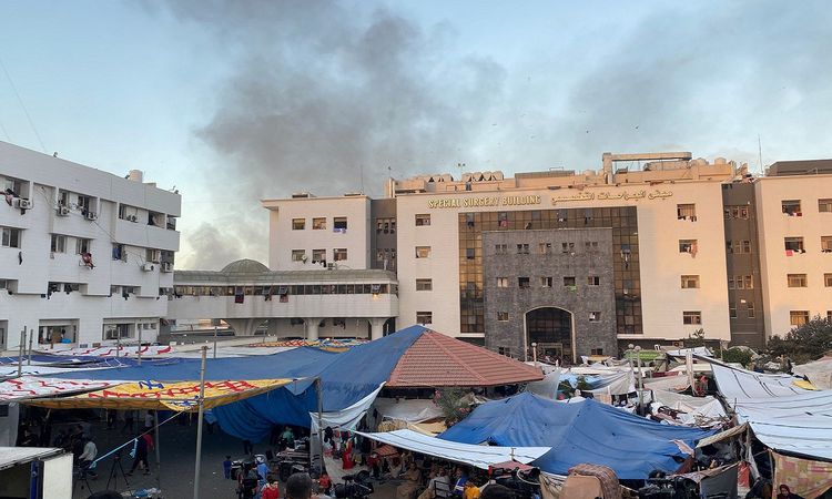 مدير مستشفى الشفاء بـ غزة بعد قصفه أكثر من ألف مصاب ما يزالون في