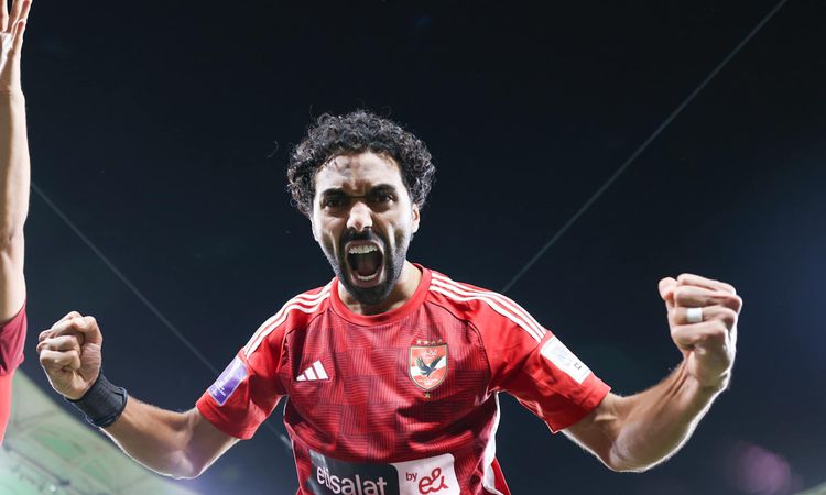 موقف حسين الشحات من مباراة الأهلي وسيمبا التنزاني