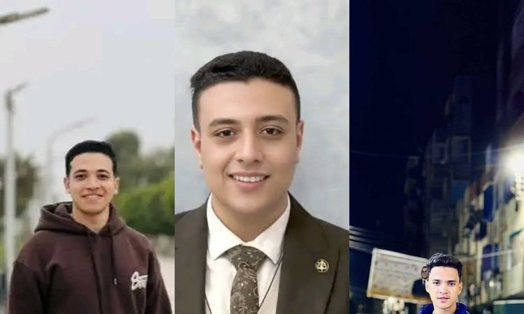 كانوا سهرانين مع بعض.. ننشر صور 3 شباب جامعيين لقوا مصرعهم إثر حادث بقنا